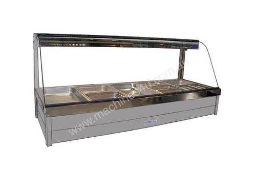 Roband C25RD Curved Glass Hot Food Bar