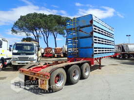1999 SFM ENG TRI 470 6.3M TRI AXLE 3X2 LIVESTOCK LEAD TRAILER - picture0' - Click to enlarge