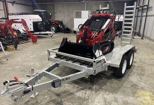 T25 Mini Skid Steer Loader Trailer Package