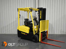 Hyster 3 Wheel Electric Forklift 1.8 Tonne 4600mm Container Mast Low Hours Current Model - picture2' - Click to enlarge