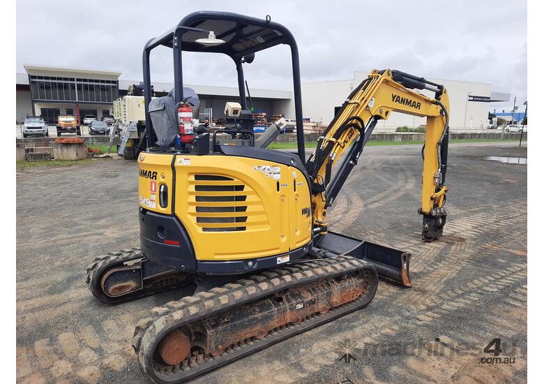 Used 2018 Yanmar Low Houred Yanmar VIO35-6B With Tilt Hitch Excavator ...