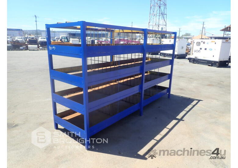 Used METAL STORAGE SHELVES Storage & Shelving in , Listed on Machines4u