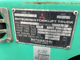 Forklift Mitsubishi FG35 3.5 Tonne Gas/petrol 674 hours - picture0' - Click to enlarge