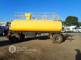 2012 DONGARA BODY BUILDERS DBB-DT180 6M TANDEM AXLE WATER TANK DOG TRAILER - picture0' - Click to enlarge