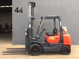 Refurbished Mitsubishi FG25T 2.5 Ton 2 Stages Clearview Counterbalance LPG forklift  - picture0' - Click to enlarge