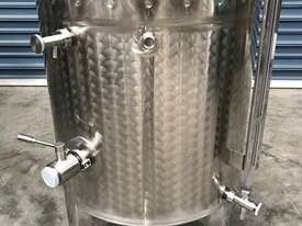 300 lt Jacketed Stainless Steel Tank - picture1' - Click to enlarge