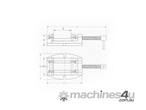 caption Drill Press Vice Heavy Duty by Soba