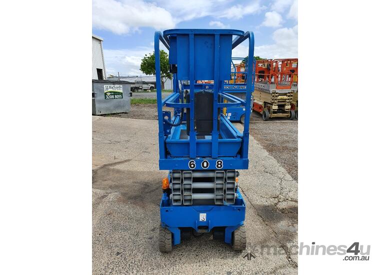 caption GENIE GS-1932 19ft 6 metre Electric Scissor Lift - Hire