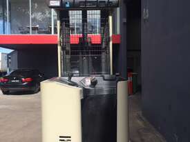 Refurbished Crown RR3000 Stand on Electric Reach Forklift - picture1' - Click to enlarge