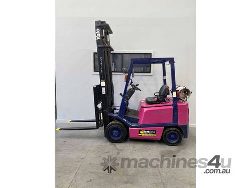 yale lp forklift age by serial number