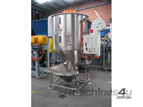 Large Stainless Plastic Hopper Mixer Dryer 500kg - LSHG-500