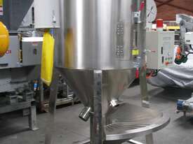 Large Stainless Plastic Hopper Mixer Dryer 500kg - LSHG-500 - picture0' - Click to enlarge