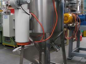 Large Stainless Plastic Hopper Mixer Dryer 500kg - LSHG-500 - picture1' - Click to enlarge