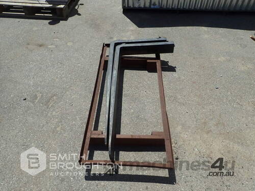Used 2 X FORKLIFT TYNES Forklift Tines in , - Listed on Machines4u