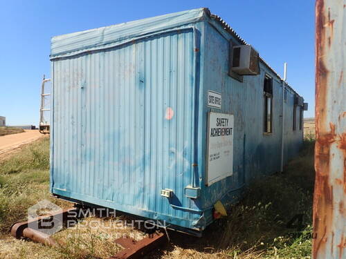 12M SKID MOUNTED TRANSPORTABLE SITE OFFICE ACCOMODATION