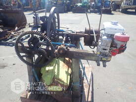 CUSTOM BUILT PETROL BELT DRIVEN CHAFF CUTTER - picture2' - Click to enlarge