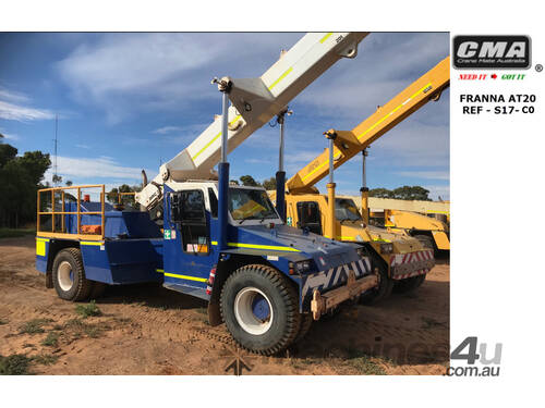caption TEREX FRANNA CRANE AT20
