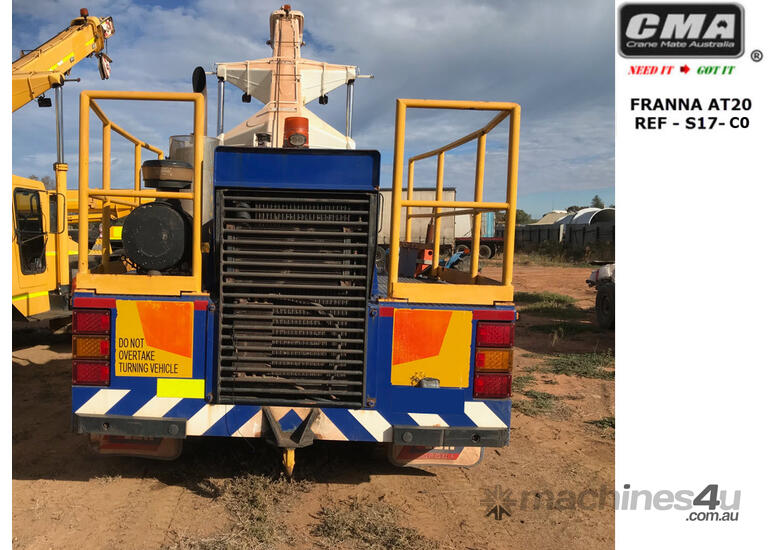 caption TEREX FRANNA CRANE AT20