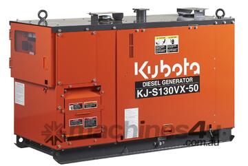 Kubota发电机12.5KVA- 3阶段-KJ-T130-AU-B