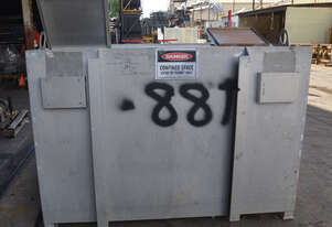 4600L 2 compartment stainless steel vessel tank E+H Endress+Hauser Level transmitter