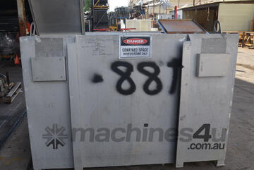 4600L 2 compartment stainless steel vessel tank E+H Endress+Hauser Level transmitter