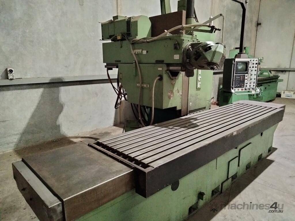 Used Zayer Zayer 3000 BF3 Bed Mill CNC Milling Machine In , - Listed On ...