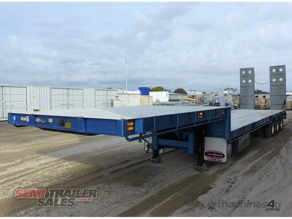 Buy Used 2018 Not Specified Unknown Custom Semi Dropdeck With Ramps ...