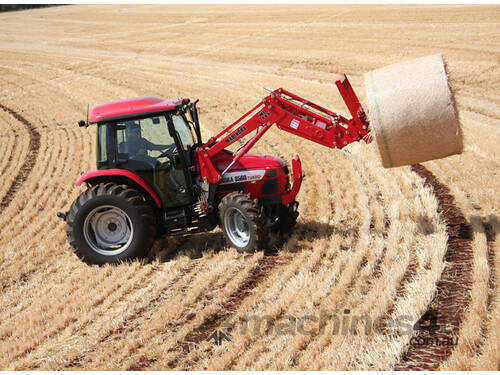 ahindra 8560 CAB 4WD Tractor with Front End Loader - Sealed, Pressurized Cabin for Dust-Free, Quiet 