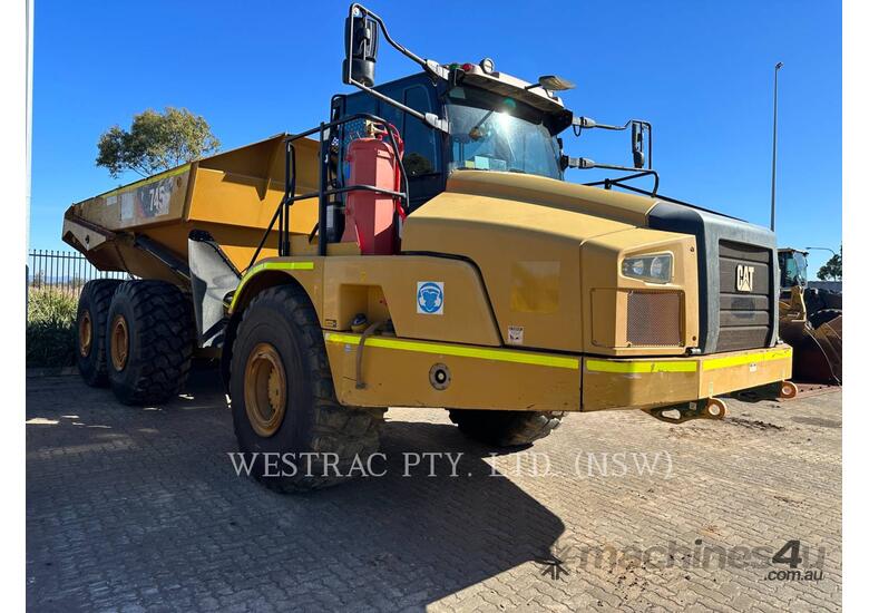 caption CAT 745-04LRC Articulated Trucks