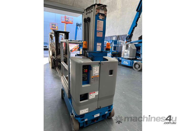 caption Genie GR20 - 20ft Electric Run About Man Lift