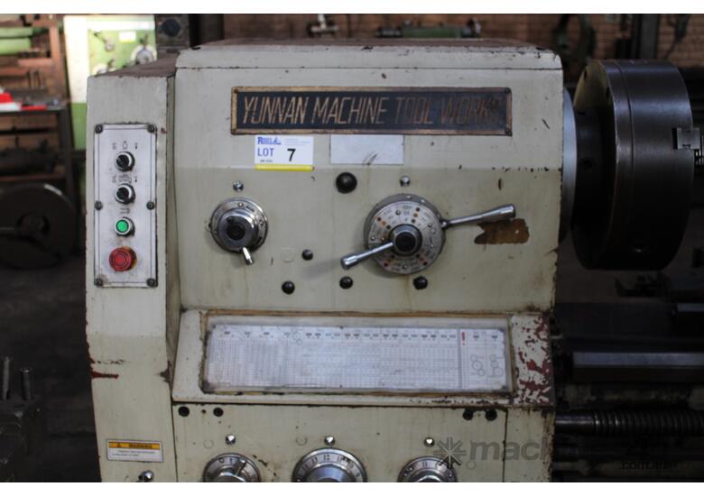 caption YUNNAN CY PML METAL LATHE