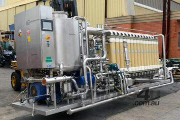 PALL Oenoflow 30-A Stainless steel WINE crossflow filter system 30 filters 37kW