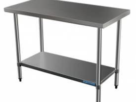 Brayco 2436 Flat Top Stainless Steel Bench (610mmW - picture0' - Click to enlarge