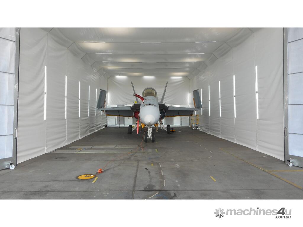 New rollabooth Automotive Spray Booth with Portable Retractable