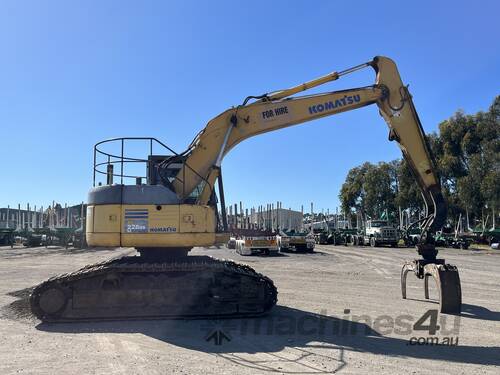 Komatsu 228 USLC Tracked Log Grab