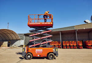 Dingli SC1018AWD 2024 12m Diesel Rough Terrain Scissor Lift - 454kg Capacity, 4WD