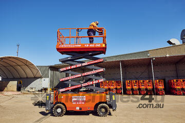 Dingli SC1018-AWD 2024 12m Diesel Rough Terrain Scissor Lift - 454kg Capacity, 4WD
