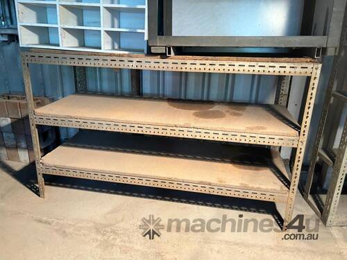 Steel Frame Storage Bench