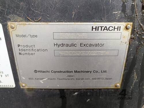 2018 Hitachi ZH210LC-5B Hybrid Hydraulic Tracked Excavator
