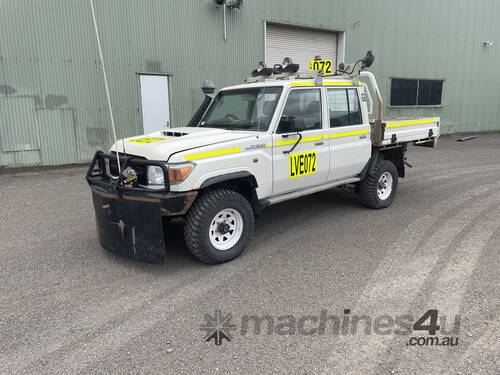 2017 Toyota Landcruiser Workmate (4x4) Dual Cab Ute (Ex-Mine)