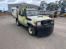 2017 Toyota Landcruiser Workmate (4x4) Dual Cab Ute (Ex-Mine) - picture2' - Click to enlarge