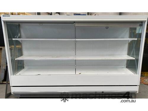 2 x identical Artisan Coldmart High Open front fridge displays