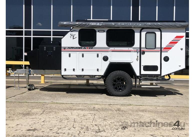 caption 2023 Green Pty Ltd Armor AX13 Single Axle Caravan