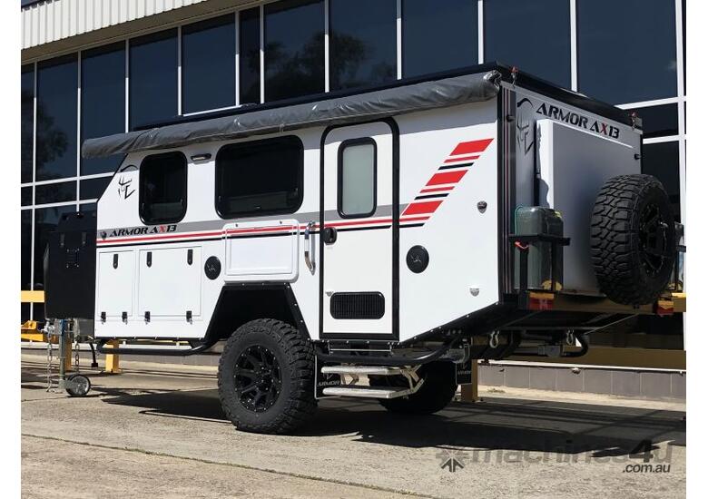 caption 2023 Green Pty Ltd Armor AX13 Single Axle Caravan