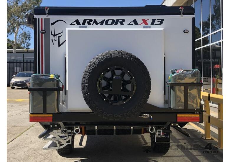 caption 2023 Green Pty Ltd Armor AX13 Single Axle Caravan