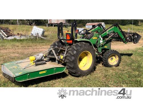 2016 John Deere 4105 FWA ROPS Tractor with 4 in 1 1700mm Bucket and Fieldquip Sabre Lifestyle Series