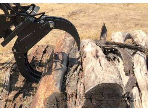 Excavator Small Five Finger Log Grab - Manufactured & Designed in Australia!