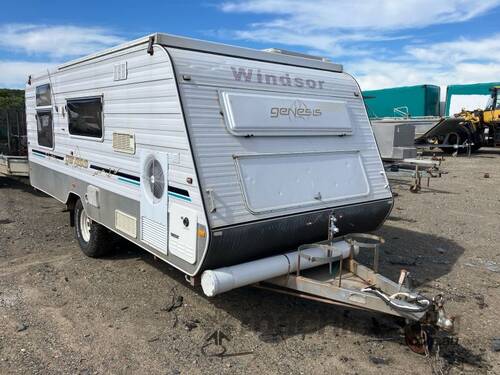 2008 Windsor Genesis Single Axle Pop Top Caravan
