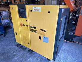 Kaeser SK21T compessor with SMC Refridgerated Air Dryer - picture0' - Click to enlarge