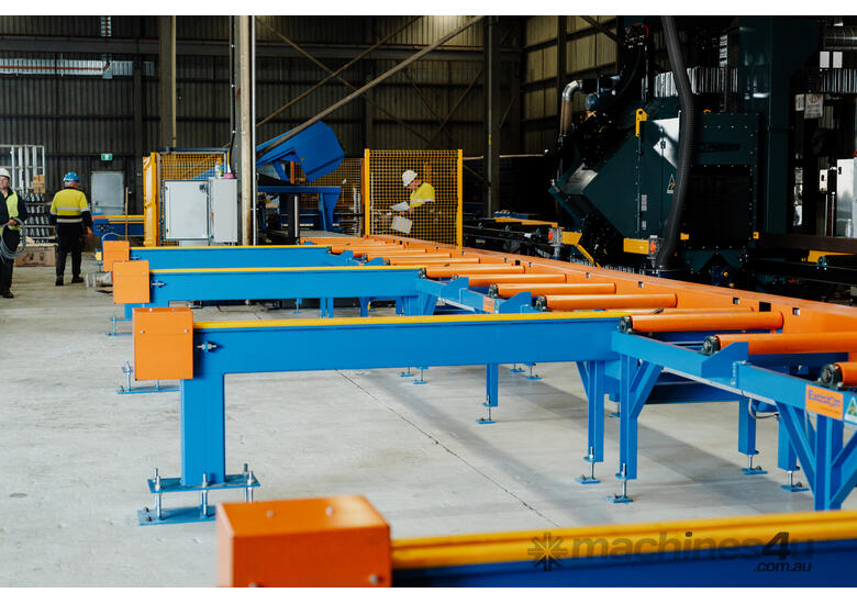 caption Heavy-Duty Loading & Storage Systems - use with Metal Band saws and Cold saws
